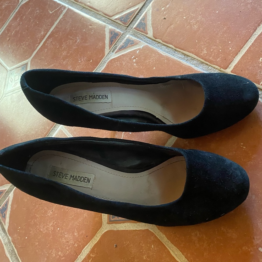 Steve Madden black heel size 9